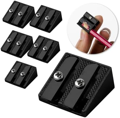 Mr. Pen- Handheld Metal Pencil Sharpener, 6 Pack
