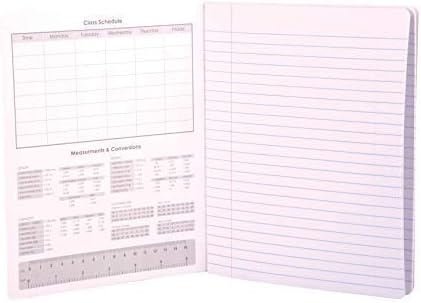 Mintra Office Composition Books (Assorted Marble Comp - Wide Ruled, 24 Units (6-4pks))