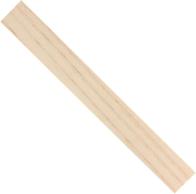 Utoolmart Wooden Straight Ruler, 20cm / 7.9-inch Inch/Metri Scale, Wood Drawing Ruler, Measuring Drafting Tools, Measuring Rulers for Home, Student, Office Tailor Shop, Factory 5 Pcs