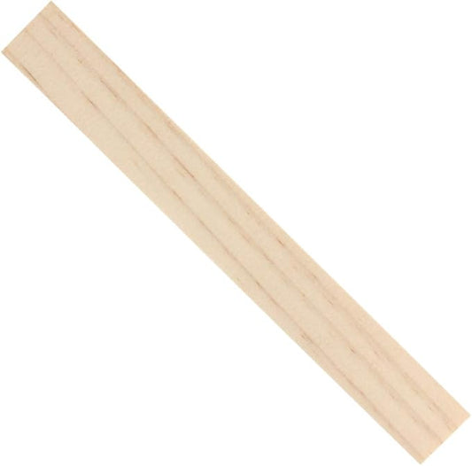 Utoolmart Wooden Straight Ruler, 20cm / 7.9-inch Inch/Metri Scale, Wood Drawing Ruler, Measuring Drafting Tools, Measuring Rulers for Home, Student, Office Tailor Shop, Factory 5 Pcs