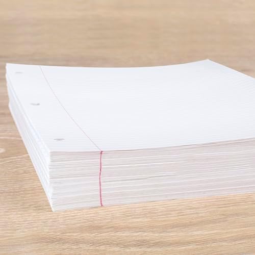 Mead Loose Leaf Paper, College Ruled Filler Notebook Paper, 8-1/2" x 11", 400 Sheets, Fits 3-Ring Binder (170046-ECM) (Pack of 4)