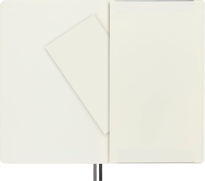 Moleskine Classic Expanded Notebook, Soft Cover, Large (5" x 8.25") Ruled/Lined, Black, 400 Pages