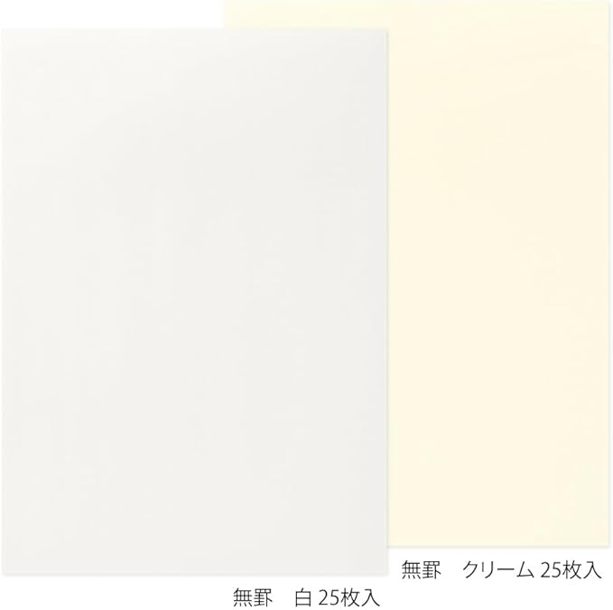 Midori 20519006 Stationery Paper for Beautiful Letters with Fountain Pen, Unruled A