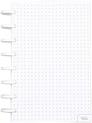 Talia Discbound Notebook Refills (Dotted Pages, Junior (5.5in x 8.5in))