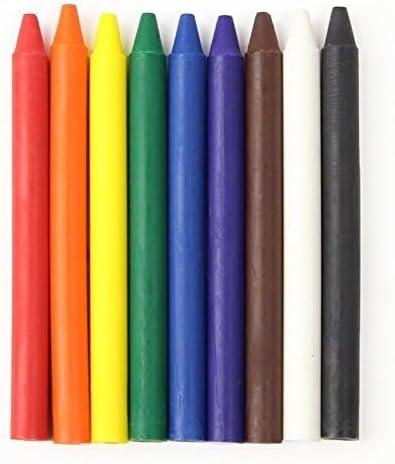 Craytastic! Bulk Unwrapped Crayons Case of 270 (9 colors, Wax) for Crafting, Parties, Kids | Paperless Crayons with No Paper Wrapper | Safety Tested Compliant with ASTM D-4236