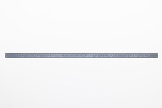 PEC Tools Flexible 24-Inch Machinist's Rule, High-Carbon Steel, Markings of 1/10", 1/100", 0.5mm, 1mm, Suitable for CNC Operators and Engineers, Decimal Inch and Metric Systems, Made in USA