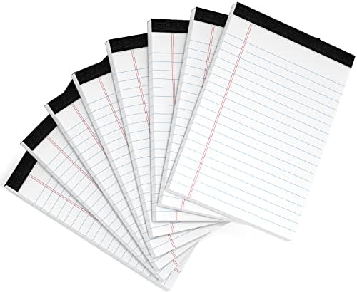 Legal Pads 4x6 Inch Writing Note Pad for Work Study Taking Notes To do List