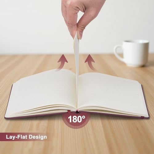 ViVin 12 Pack A5 Hardcover Lined Notebook,192 pg College Ruled 5.5x8.3