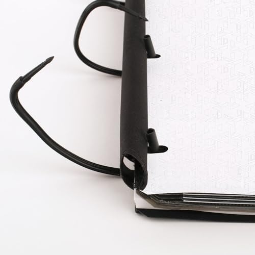 Five Star Flex Refillable Notebook + Study App, College Ruled Paper and 1-1/2 Inch TechLock Ring Binder with Pockets, Tabs and Dividers, 300 Sheet Capacity, White (29324AE2)