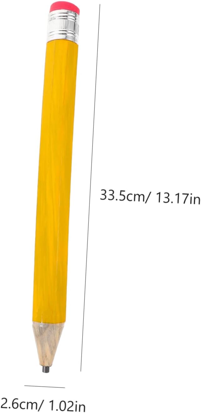 SHOWERORO Funny Writing Pencil Jumbo Pencil Decorative for Office School Supplies