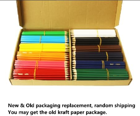 S & E TEACHER'S EDITION Colored Pencils 240Pcs,Coloring Pencils Set Drawing Pencils for Sketch, Woodcase Lead Pencils, Wooden Colored Pencils, Back to school