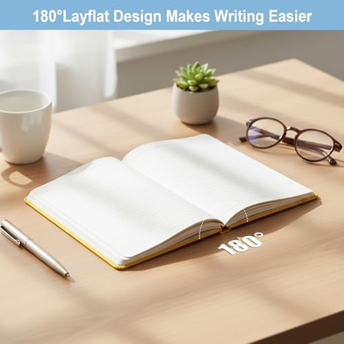 ViVin 24 Pack A5 Hardcover Lined Notebook,192 pg College Ruled 5.5x8.3