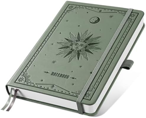 EMSHOI Blank Journal Notebook, 192 Pages, A5 Size (5.7'' x 8.3'')