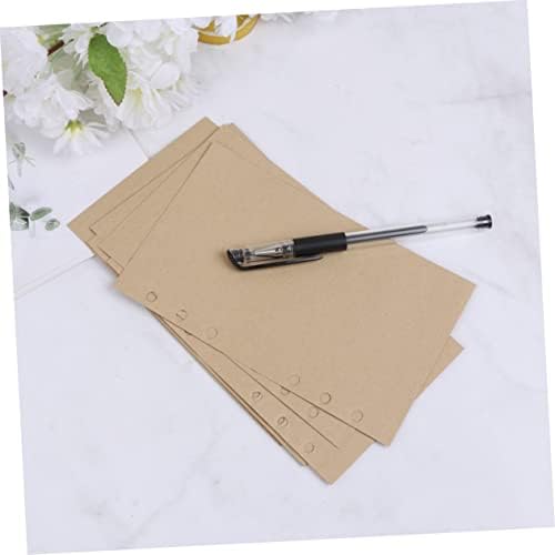 Lurrose 320sheets College Ruled Loose Leaf Paper Refill for Wirebound Spiral Notebooks Reinforced Notebook Paper Practical Writing Pad for Students Staff