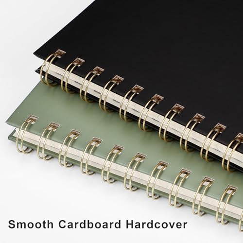 RETTACY Dotted Journal Notebook, 140 Pages, A5 Medium Size (5.7'' x 8.3'')