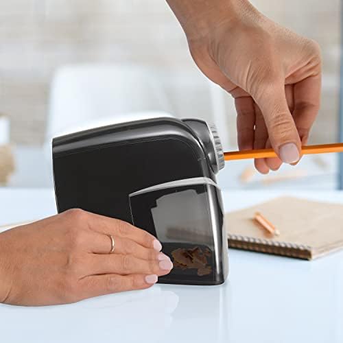 Westcott iPoint Heavy Duty Electric Pencil Sharpener for Home, School, and Office (Pack of 6)