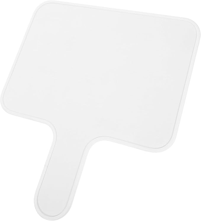 Homoyoyo Personal Whiteboard Handheld Answer Paddle Dry Erase Lap Board Sided Whiteboard Markers Classroom Teaching Tool