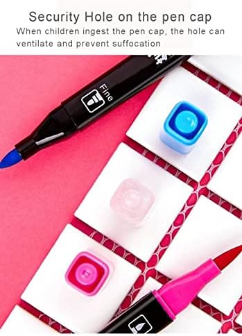Dual Tip Markers for Kids, Washable Markers Set(36 Colours)