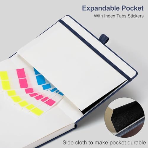 AHGXG Graph Grid Paper Notebook, 160 Pages, A5 Medium Size (5.7'' x 8.3'')