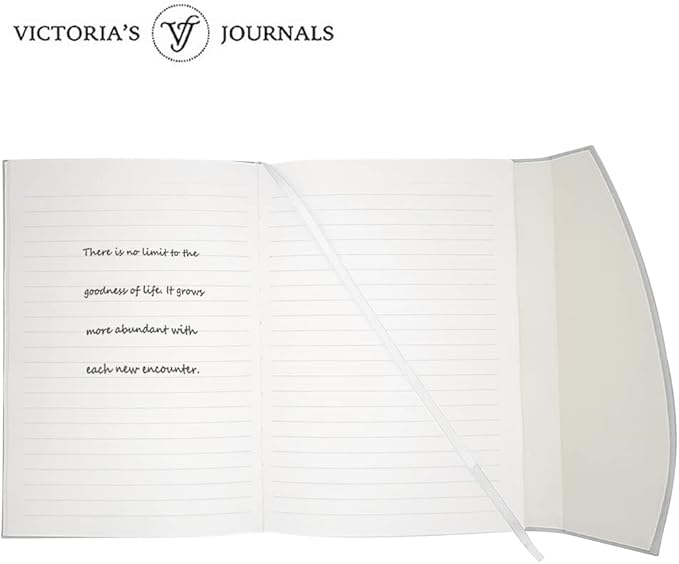 VICTORIA'S JOURNALS Magnet Journal, Carving Vintage Notebook Faux Leather Hard Cover Personal Diary Lined Pages Ribbon Bookmark, 8'' x 5.7''