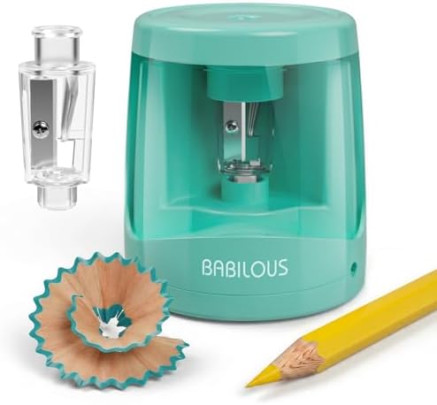 Automatic Pencil Sharpener for Kids/School, USB Battery Electric Sharpener