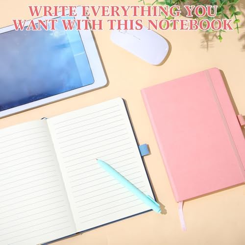 Laumoi 14 Pack Hardcover Lined Journal Notebooks Bulk,Fashion Color,A5
