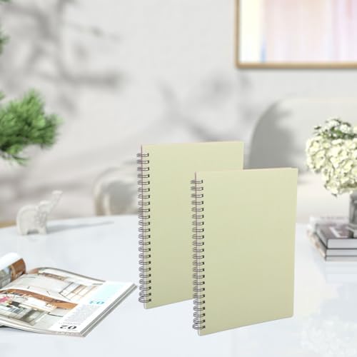MIVIDE 24 Pack A5 Spiral Notebook, 8.3 x 5.7 Inch, 12 Color, 60 Pages Hardcover Spiral Lined Notebook Journal, Lined Travel Bulk Writing Paper Notebook for School Business Office Supplies
