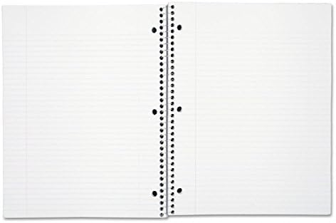 Mead Spiral Notebook, College Ruled Paper, 11" x 8", 200 Sheets, Assorted Colors, 1 Count (06780)