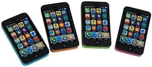 Raymond Geddes Smart Phone Erasers for Kids (Pack of 288)