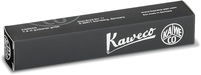 Kaweco SKYLINE SPORT Fountain Pen Macchiato I Premium Fountain Pen for Ink Cartridges I Exclusive Fountain Pen 13 cm I Nib: F (Fine)