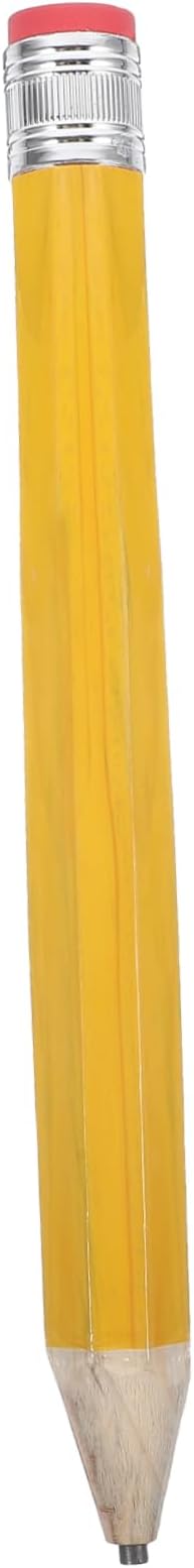 BESPORTBLE Large Wooden Jumbo Pencil Cartoon Drawing Writing Pencil for Party Favors School Supplies and Art Projects and Bright Color Design