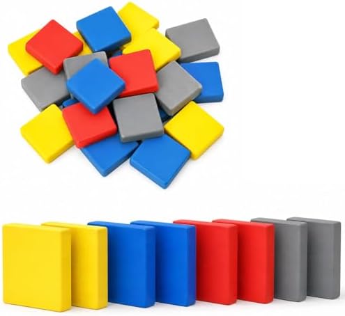 24 Pack Kneaded Erasers, Assorted Colors, for Artists,Drawing,School Supplies,Sketching Supplies and Office (Blue/Red/Yellow/Grey)