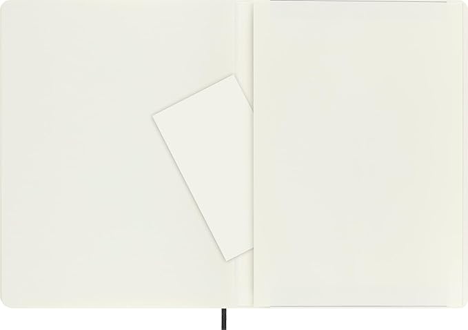 Moleskine Classic Notebook, Soft Cover, XL (7.5" x 9.5") Squared/Grid, Black, 192 Pages