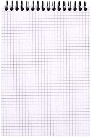 Rhodia Wirebound Pad 6X8.25 Black Grid