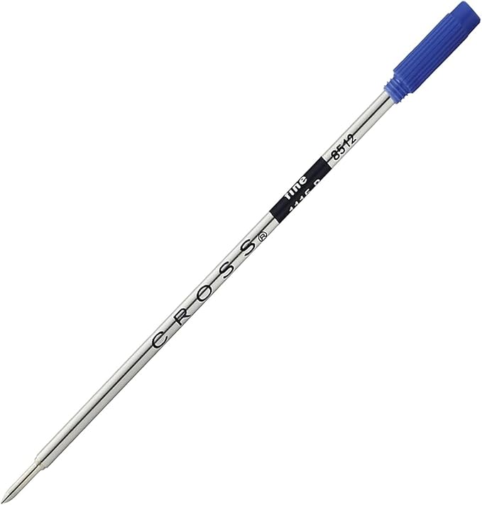 Cross Universal Ballpoint Pen Refill, Fine Point, Blue, 1-Pack, (8512)