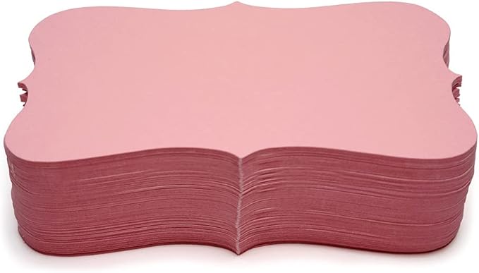 PPAPPAPPIYO Color Index Cards 3.5 x 2, 180gsm Thick Cardstock, Blank Colored Flash Cards for Study, Notes, Business Cards & Labels, Small Notecards 100 Pack (PINK)