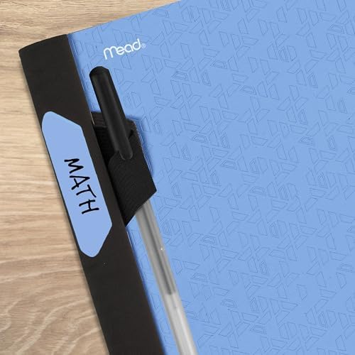 Five Star Advance Spiral Notebook + Study App, 5 Subject, College Ruled Paper, 8-1/2" x 11", 200 Sheets, Spiral Guard, Movable Tabbed Dividers, Pacific Blue (73150)
