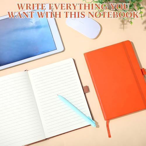 Laumoi 14 Pack Hardcover Lined Journal Notebooks Bulk,Vibrant Color,A5