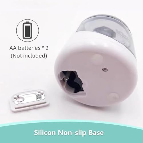 Battery Powered Electric Pencil Sharpener, Small Battery Operated Pencil Sharpeners Portable, Fast Sharpen, Suitable for 6-8mm No.2/Colored Pencils, School, Classroom, Office, Home(PS-01)