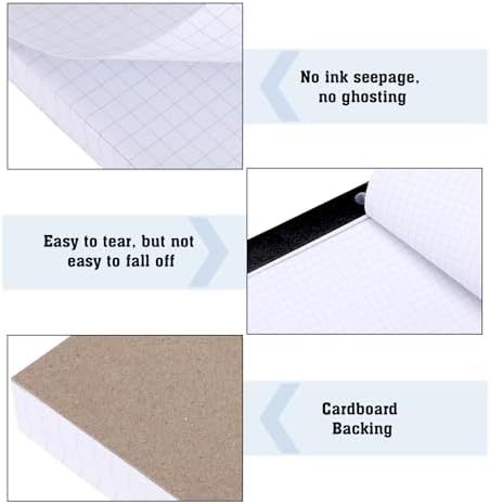BESARME Large Engineering Graph Paper 22" x 17", Large Graph Paper Pad
