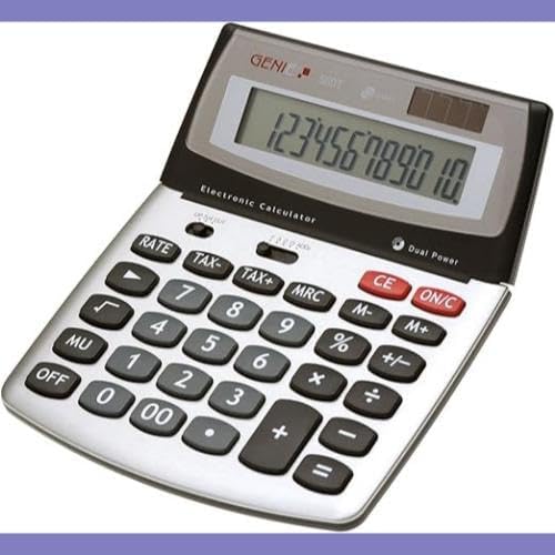 Dieter Gerth Gm 10270 Value Genie 560T 12-Digit Desktop Calculator
