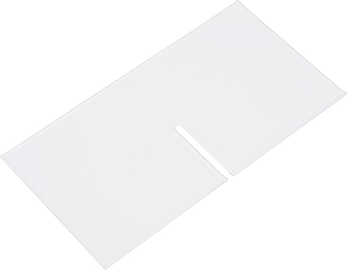 Estink Acrylic Book Stand, Lightweight and Portable Open Book Holder for Textbooks and Recipes, Elegant Design for Home and Office