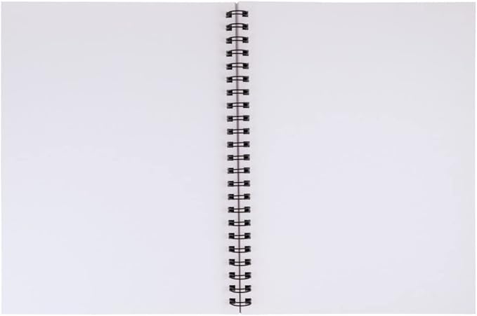 UCreate Fashion Poly Cover Sketch Book Kaleidoscope Design, 9" x 12", Multi-Color 75 Sheets