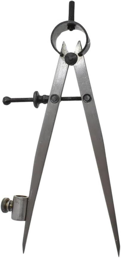 Big Horn 19250 6" Precision Compass Pencil Holder/Spring Divider/Scriber