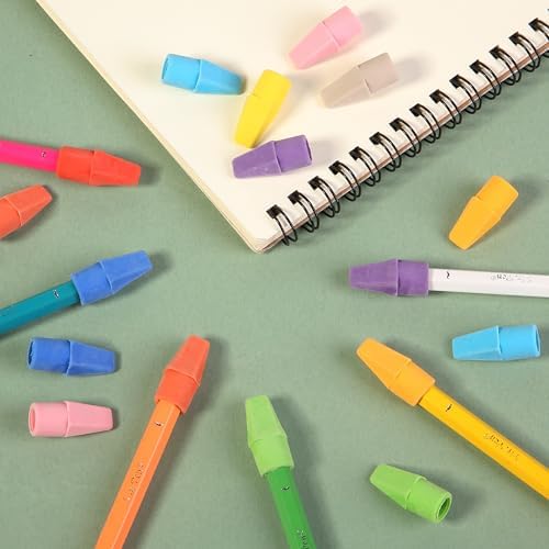 Mr. Pen- Pencil Erasers Toppers, 240 Pack, Colorful, Latex Free, No Smudge