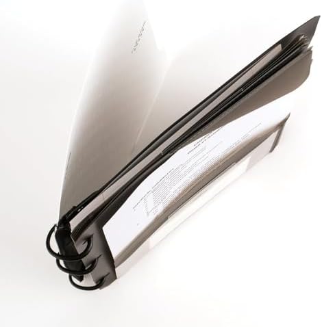 Five Star Flex Refillable Notebook + Study App, College Ruled Paper and 1-1/2 Inch TechLock Ring Binder with Pockets, Tabs and Dividers, 300 Sheet Capacity, White (29324AE2)