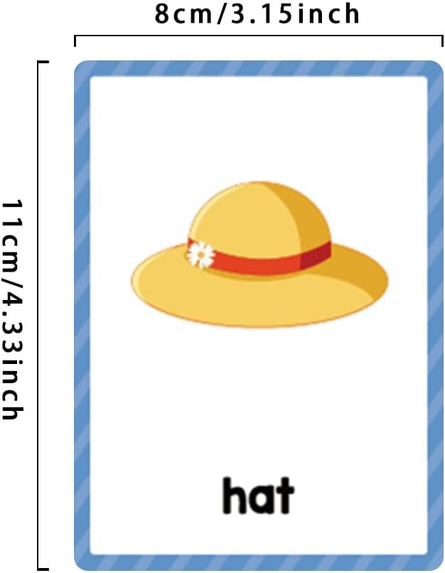 Lachilly Clothes Learning Flashcards, High Frequency Words, Beginning Reading, Kindergarten to 1st Grade, ESL Teaching Materials, Autism Learning Materials, Vocabulary Building, 15 Cards, 28 Words