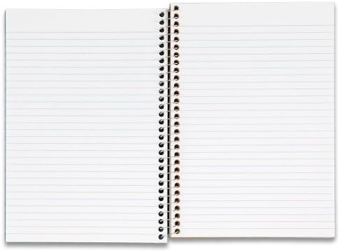 Five Star Spiral Notebook, 3 Subject, College Ruled Paper, 150 Sheets, 11" x 8-1/2" Sheet Size, Purple (72567)