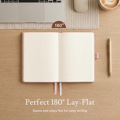 PAGELYST Dotted Journal Notebook, 200 Pages,8 Pack, A5 Medium 5.7'' x 8.3''