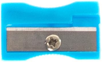 West Coast Paracord 5 Piece School Kit with Zipper Pouch – Colored Compass, Protractor, Ruler, Eraser, Sharpener – Geometry and Math Tool Set (Blue)